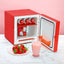 New Hello Kitty Red Cooler Mini Fridge 6.7L Single Door 9 Can ACDC | Fridge.com