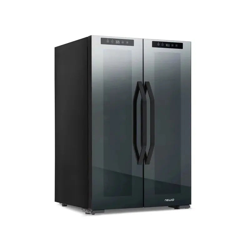 Newair 12 Bottle and 39 Can Dual Zone Freestanding Wine & Beverage Refrigerator | Fridge.com