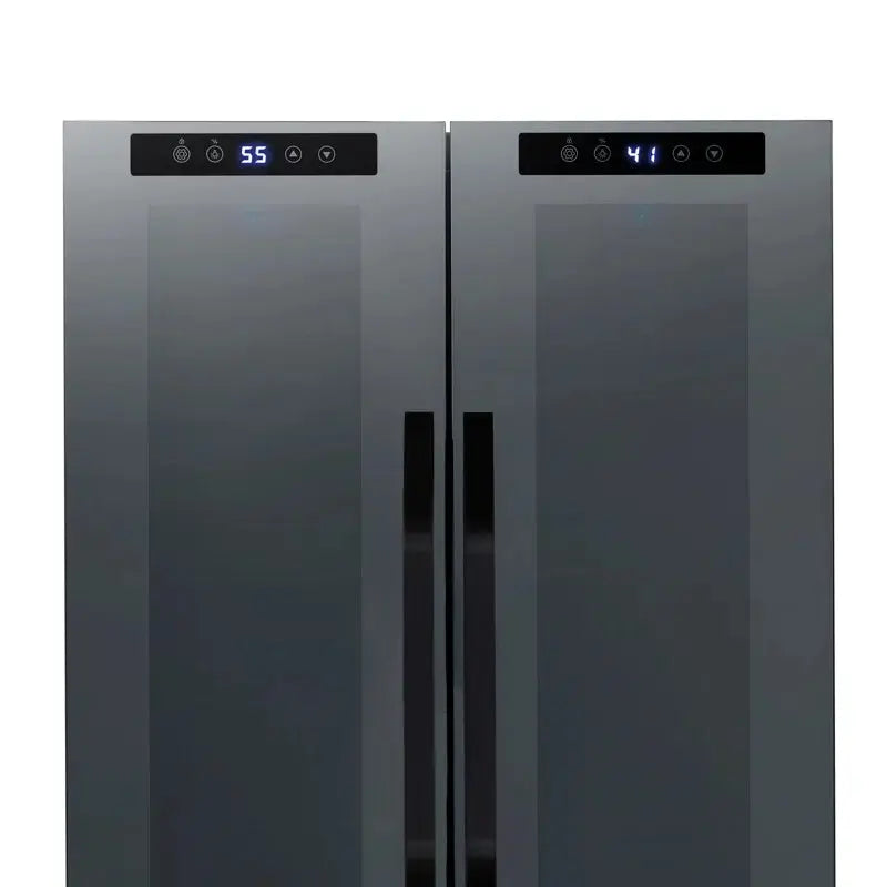 Newair 12 Bottle and 39 Can Dual Zone Freestanding Wine & Beverage Refrigerator | Fridge.com