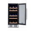 Newair 15 In. 29 Bottle Wine Refrigerator in Stainless Steel | Fridge.com