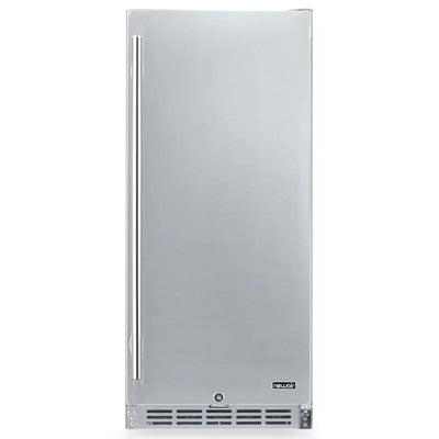 Newair 15" Built-In 90 Can Outdoor Beverage Fridge in Weatherproof Stainless Steel | Fridge.com