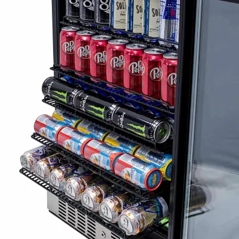 Newair 177-Can Deluxe Beverage Cooler | Fridge.com