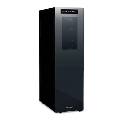 Newair 18 Bottle Freestanding Mirrored Wine Fridge, Dual Temperature Zone, Thermoelectric | Fridge.com