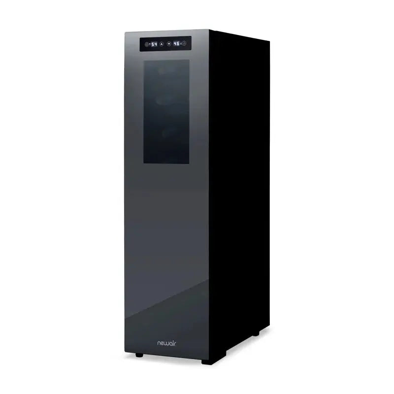 Newair 18 Bottle Freestanding Mirrored Wine Fridge, Dual Temperature Zone, Thermoelectric | Fridge.com