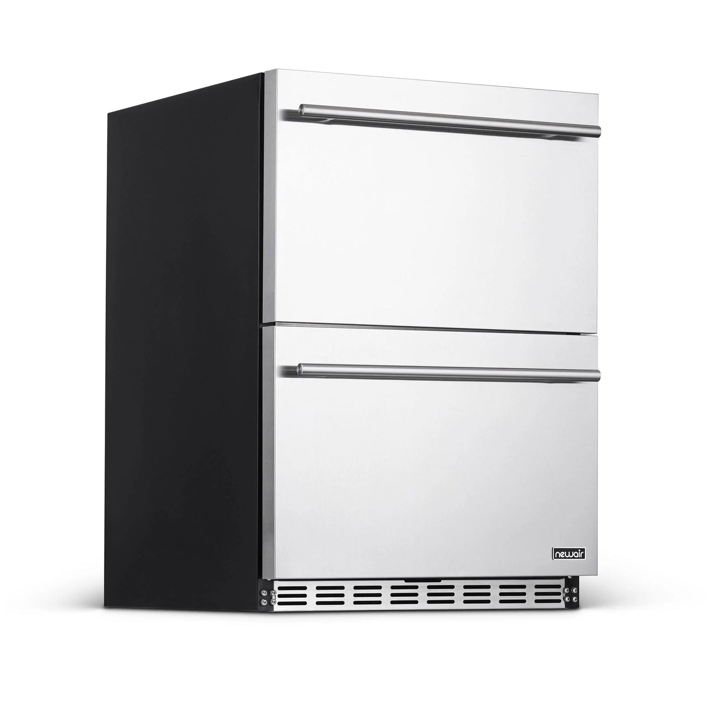 Newair 24” 160 Can Outdoor Rated Beverage Fridge Built in or Freestanding in Stainless Steel - NOF160SS00 | Fridge.com