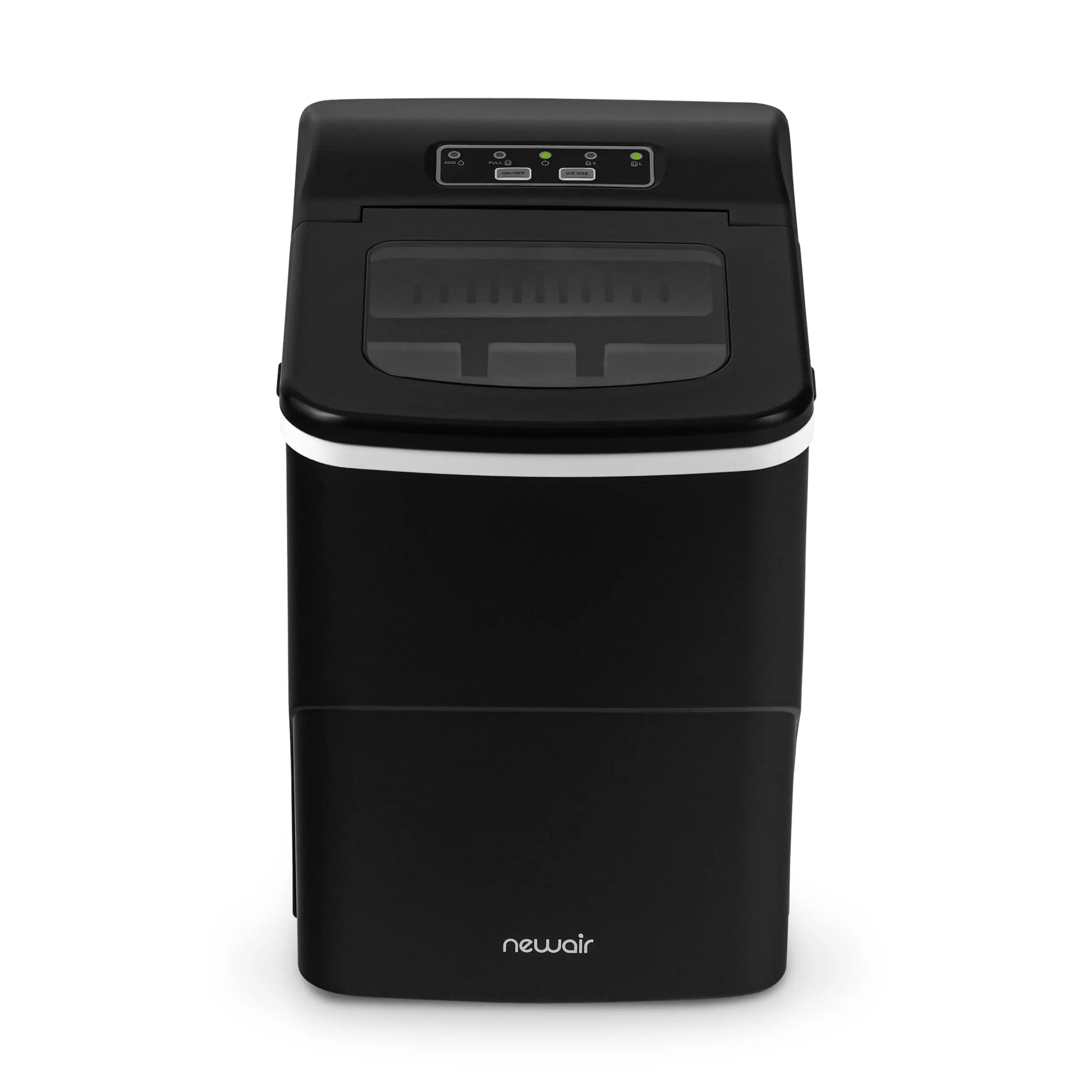 Newair 26 lbs. Countertop Ice Maker in Silver- NIM026MS00 | Fridge.com