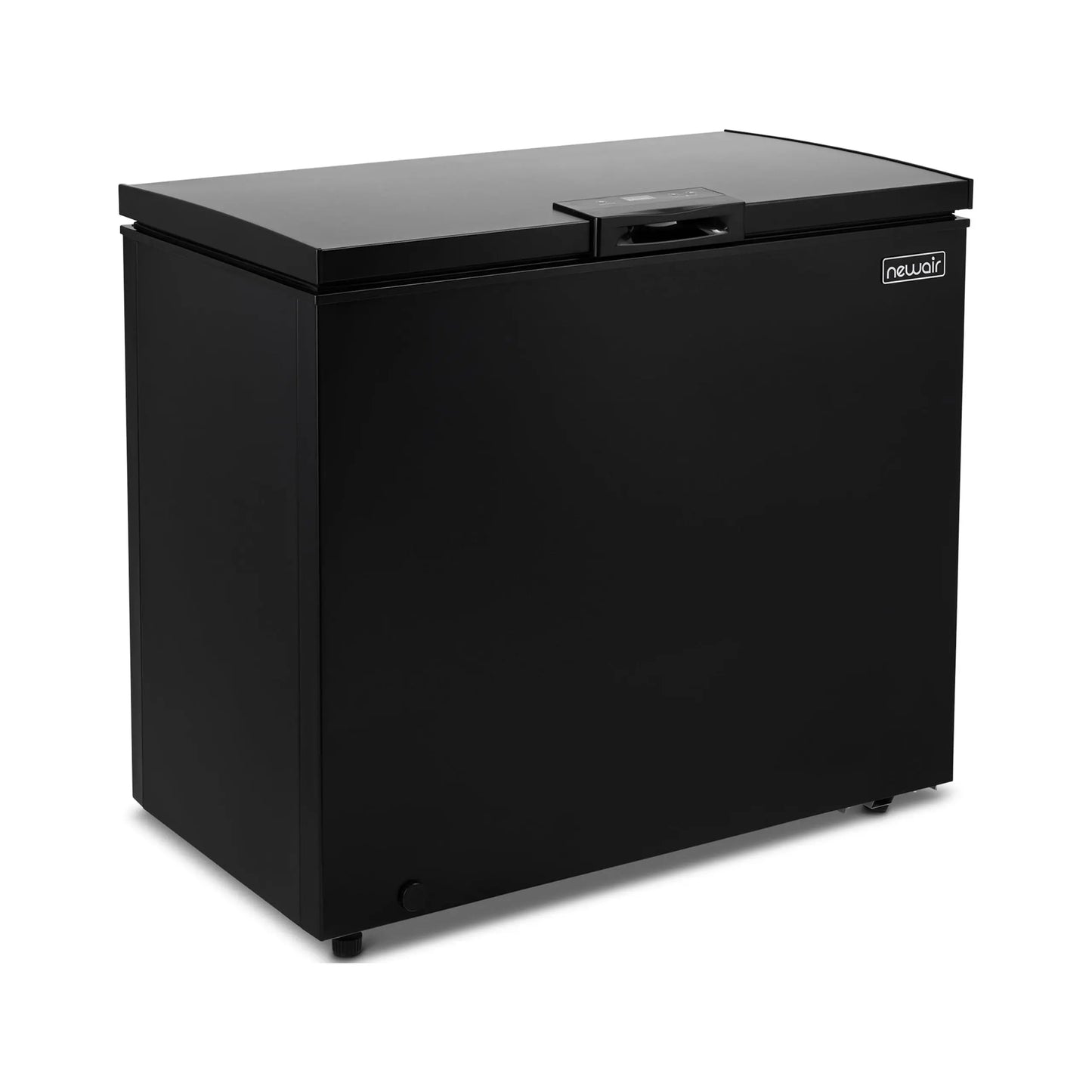 Newair 6.7 Cu. Ft. Compact Chest Freezer in Black, Temperature Control, Fast Freeze Mode, Door Alarm, Wire Basket, Self-Diagnose Program, and LED Lighting | Fridge.com