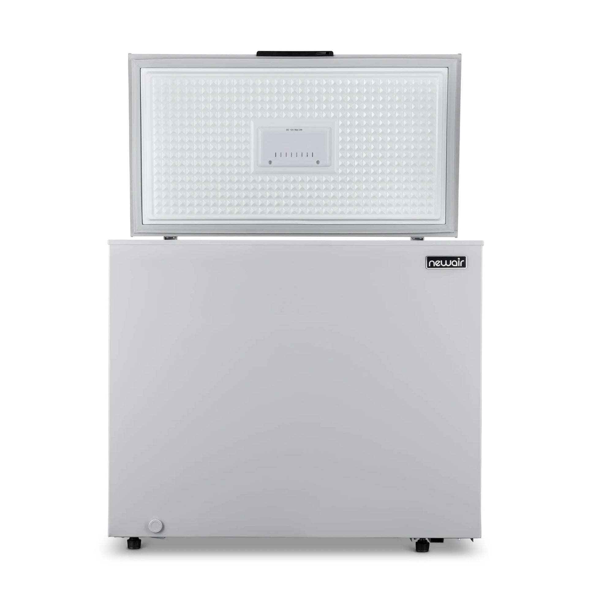 Newair 6.7 Cu. Ft. Compact Chest Freezer in Cool Gray, Temperature Control, Fast Freeze Mode, Door Alarm, Wire Basket, Self-Diagnose Program, and LED Lighting | Fridge.com