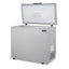 Newair 6.7 Cu. Ft. Compact Chest Freezer in Cool Gray, Temperature Control, Fast Freeze Mode, Door Alarm, Wire Basket, Self-Diagnose Program, and LED Lighting | Fridge.com