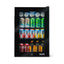 Newair 90 Can Freestanding Beverage Fridge in Onyx Black, Compact with Adjustable Shelves and Lock | Fridge.com