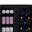 Newair Built-In Dual Zone 18 Bottle and 58 Can Wine and Beverage Refrigerator | Fridge.com