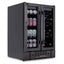 Newair Built-In Dual Zone 18 Bottle and 58 Can Wine and Beverage Refrigerator | Fridge.com