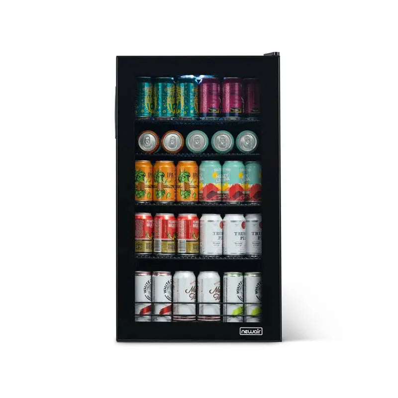 Newair Custom Designed Freestanding 126 Can Beer Fridge with Splitshelf | Fridge.com