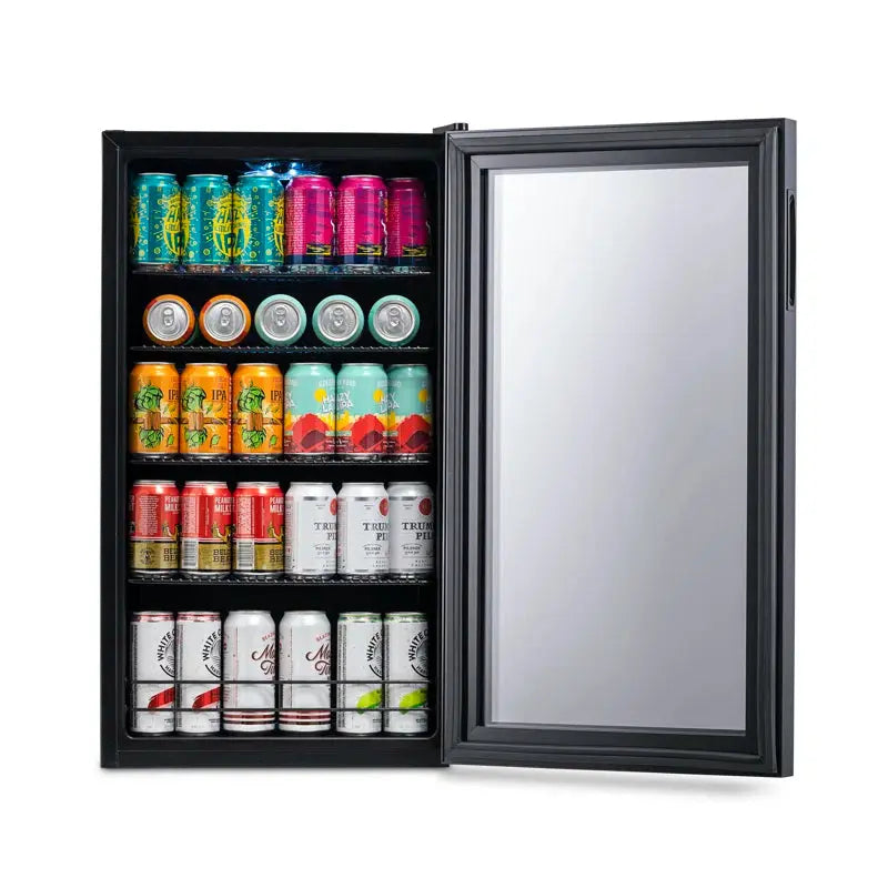 Newair Custom Designed Freestanding 126 Can Beer Fridge with Splitshelf | Fridge.com