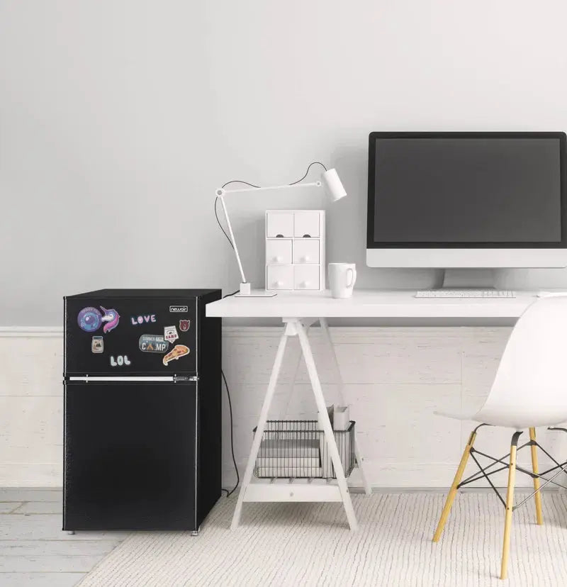 Newair Design Your Dorm Room 3.1 Cubic Feet Cu. Ft. Freestanding Mini Fridge with Freezer | Fridge.com