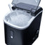 Newair Nugget Ice Maker, Countertop Portable Ice Machine, 44 lbs, Self-Clean Function, Black Stainless Steel | Fridge.com