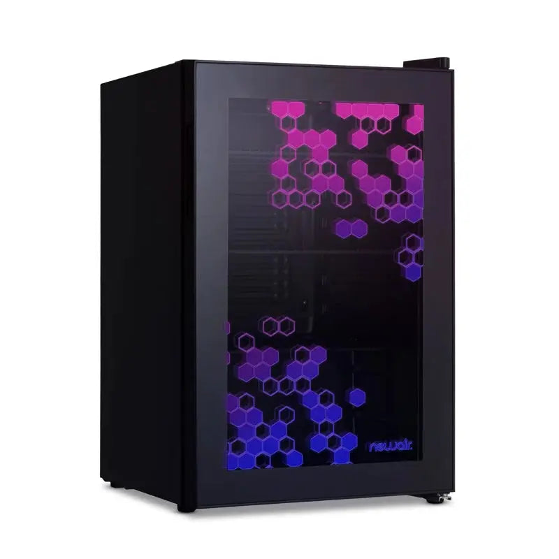 Newair Prismatic™ Series 85 Cans (12 Oz.) 2.5 Cubic Feet Freestanding Beverage Refrigerator | Fridge.com