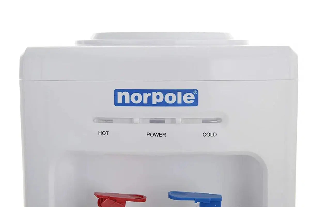 Norpole White Free Standing Top Loading Water Dispenser | Fridge.com