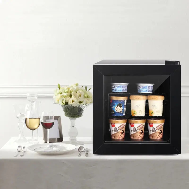 Northair 1.1 Cu Ft Mini Display Freezer with 2 Removable Shelves 7 Temperature Settings | Fridge.com