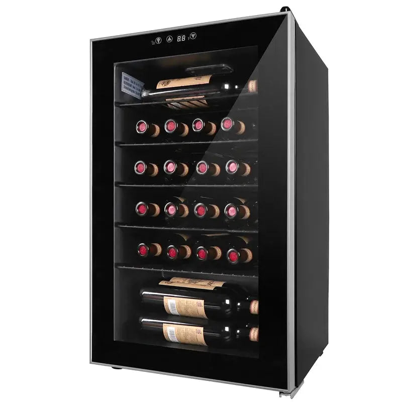 Northair 16.93'' 24 Bottle and 85 Can Single Zone Freestanding Wine & Beverage Refrigerator | Fridge.com