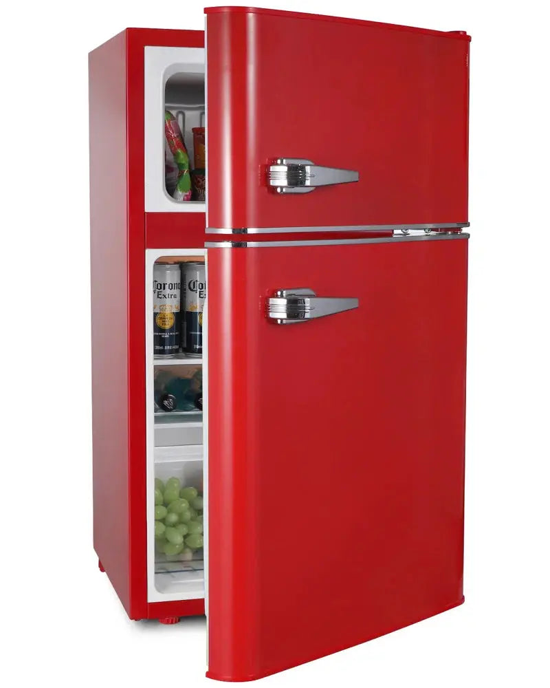 Northair Retro 3.2 Cubic Feet Freestanding Mini Fridge with Freezer | Fridge.com