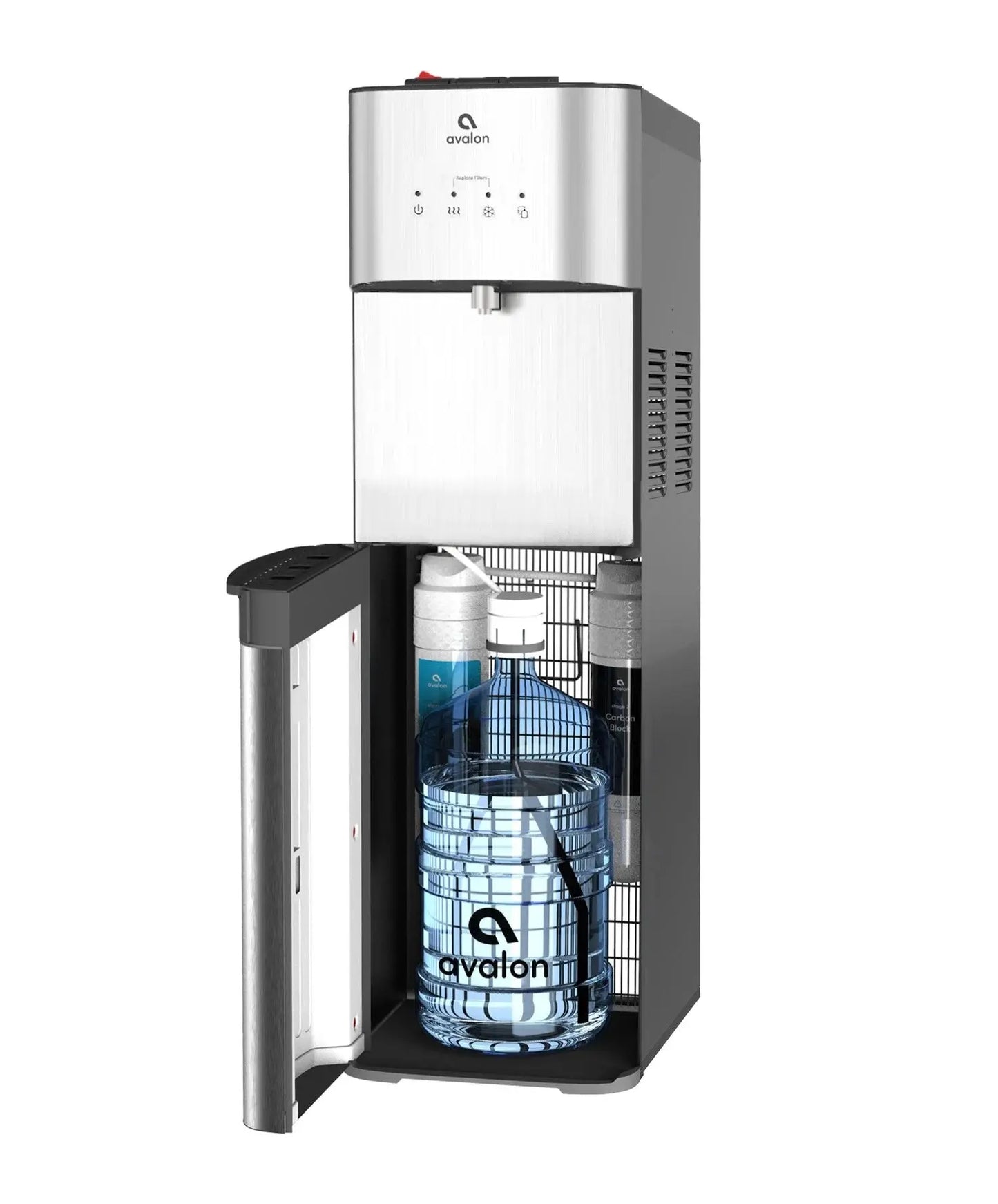 Avalon Bottom Loading Water Dispenser with Filtration - 3 Temperature Settings - Hot, Cold & Room Water, Durable Stainless Steel Construction - Ul/Energy Star/Nsf Approved | Fridge.com