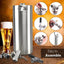 Nutrichef 0.176573 Cubic Feet Outdoor Single Tap Mini Keg Countertop Kegerator | Fridge.com