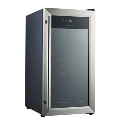 Nutrichef 13.6'' 15 Bottle Single Zone Freestanding | Fridge.com