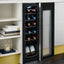 Nutrichef 17.72'' 12 Bottle Single Zone Freestanding Wine Refrigerator | Fridge.com