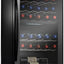 Nutrichef 33 Bottle Dual-Zone Refrigerator PKCWCDS335 | Fridge.com