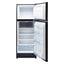 Off-Grid 23.5 In. 9.7 Cu. Ft. Propane Top Freezer Refrigerator in Black | Fridge.com