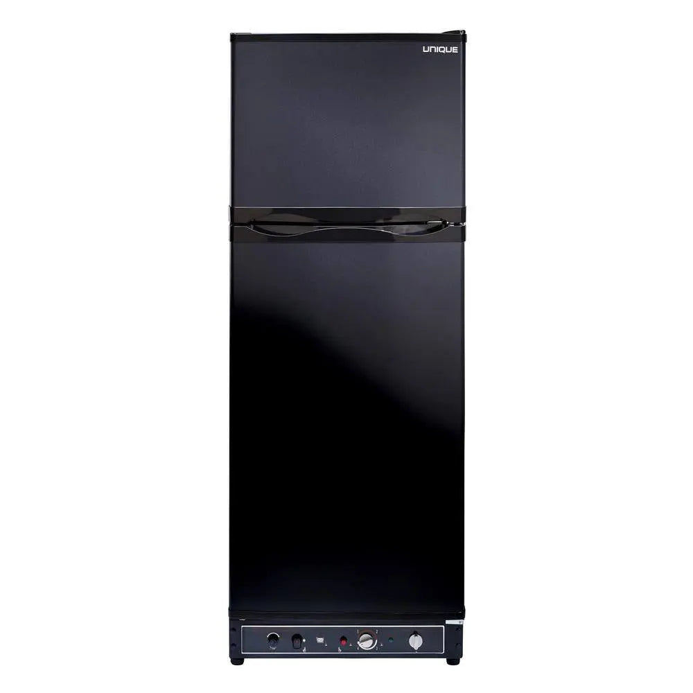 Off-Grid 23.5 In. 9.7 Cu. Ft. Propane Top Freezer Refrigerator in Black | Fridge.com