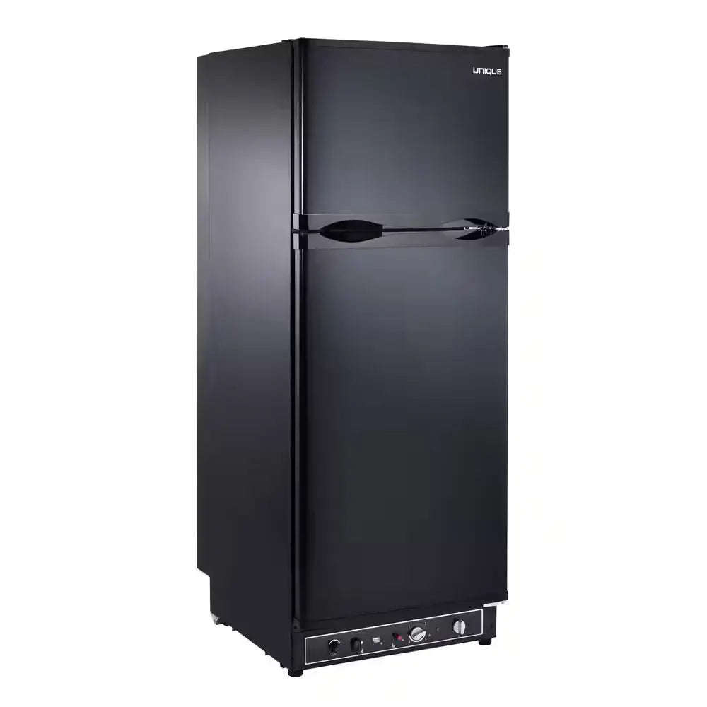 Off-Grid 23.5 In. 9.7 Cu. Ft. Propane Top Freezer Refrigerator in Black | Fridge.com