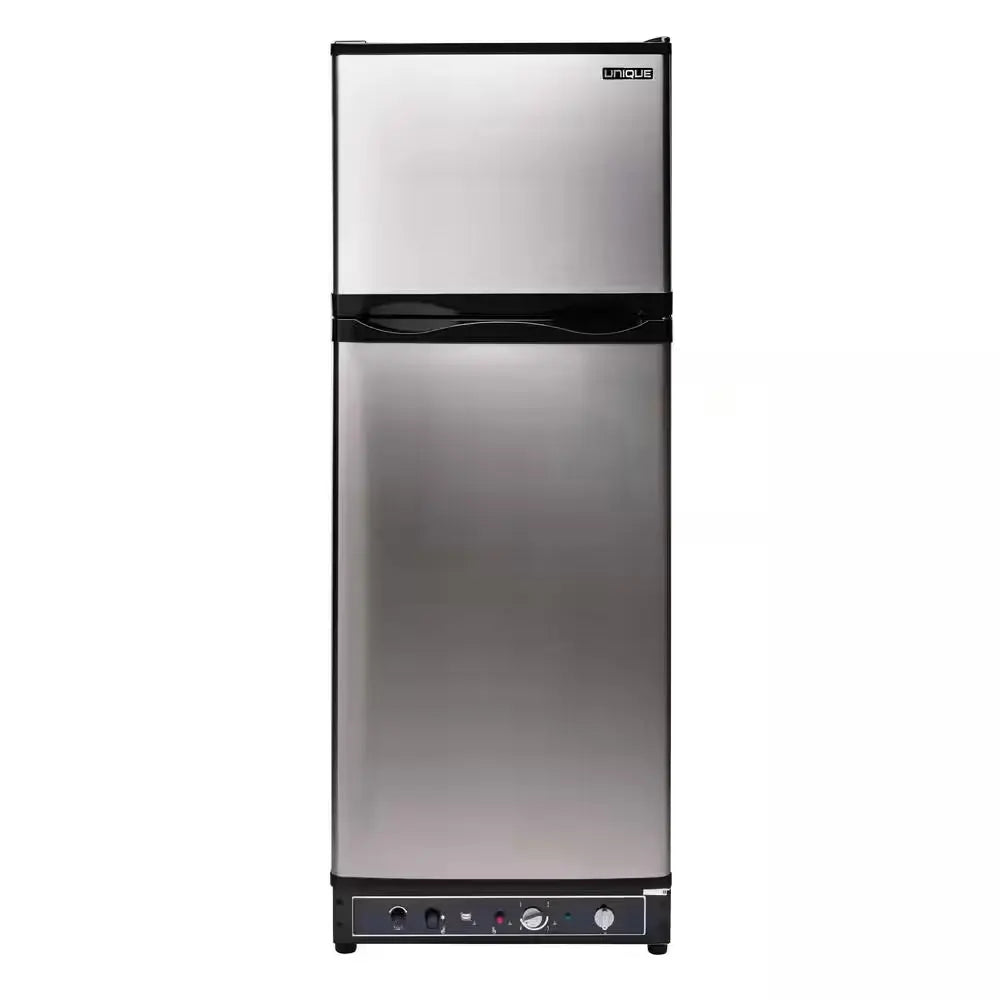 Off-Grid 23.5 In. 9.7 Cu. Ft. Propane Top Freezer Refrigerator in Black | Fridge.com