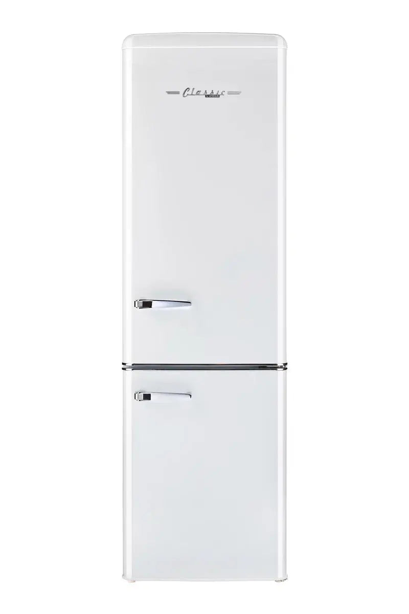 Off-Grid Classic Retro 21.6" Solar Powered DC 9.6 Cu. Ft. Bottom Freezer Refrigerator | Fridge.com