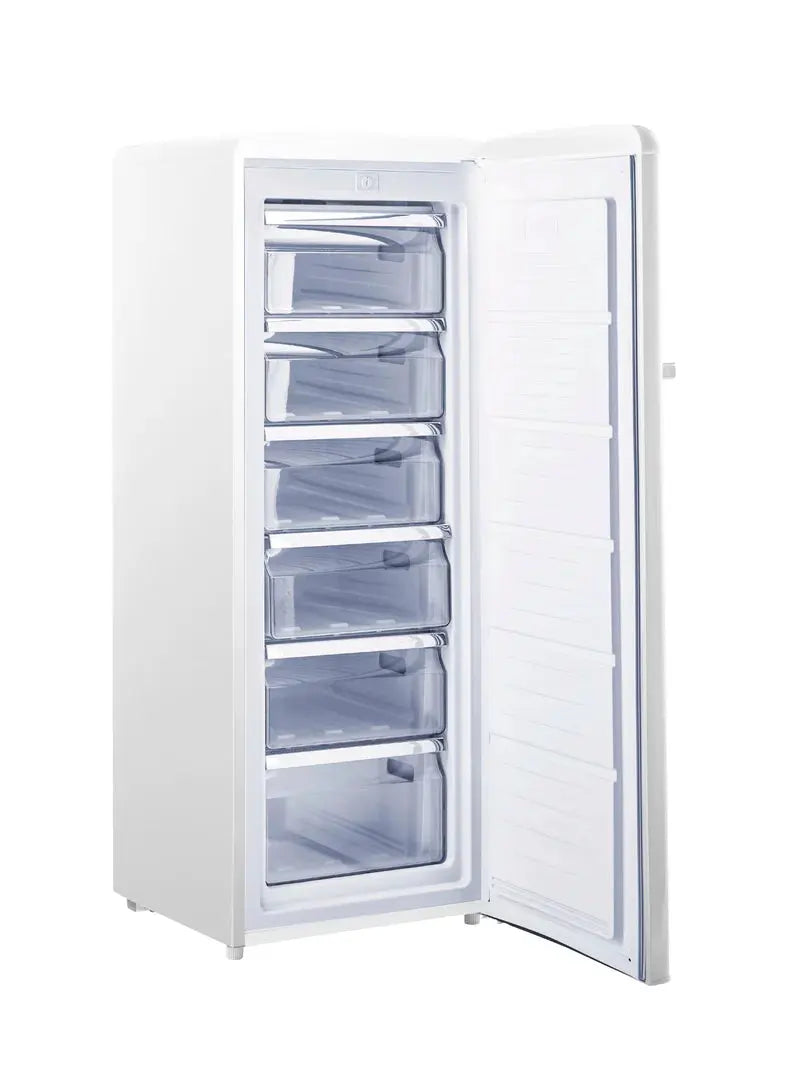 Off-Grid Classic Retro 21" Solar Powered DC 6 Cu. Ft. Freestanding Upright Freezer | Fridge.com