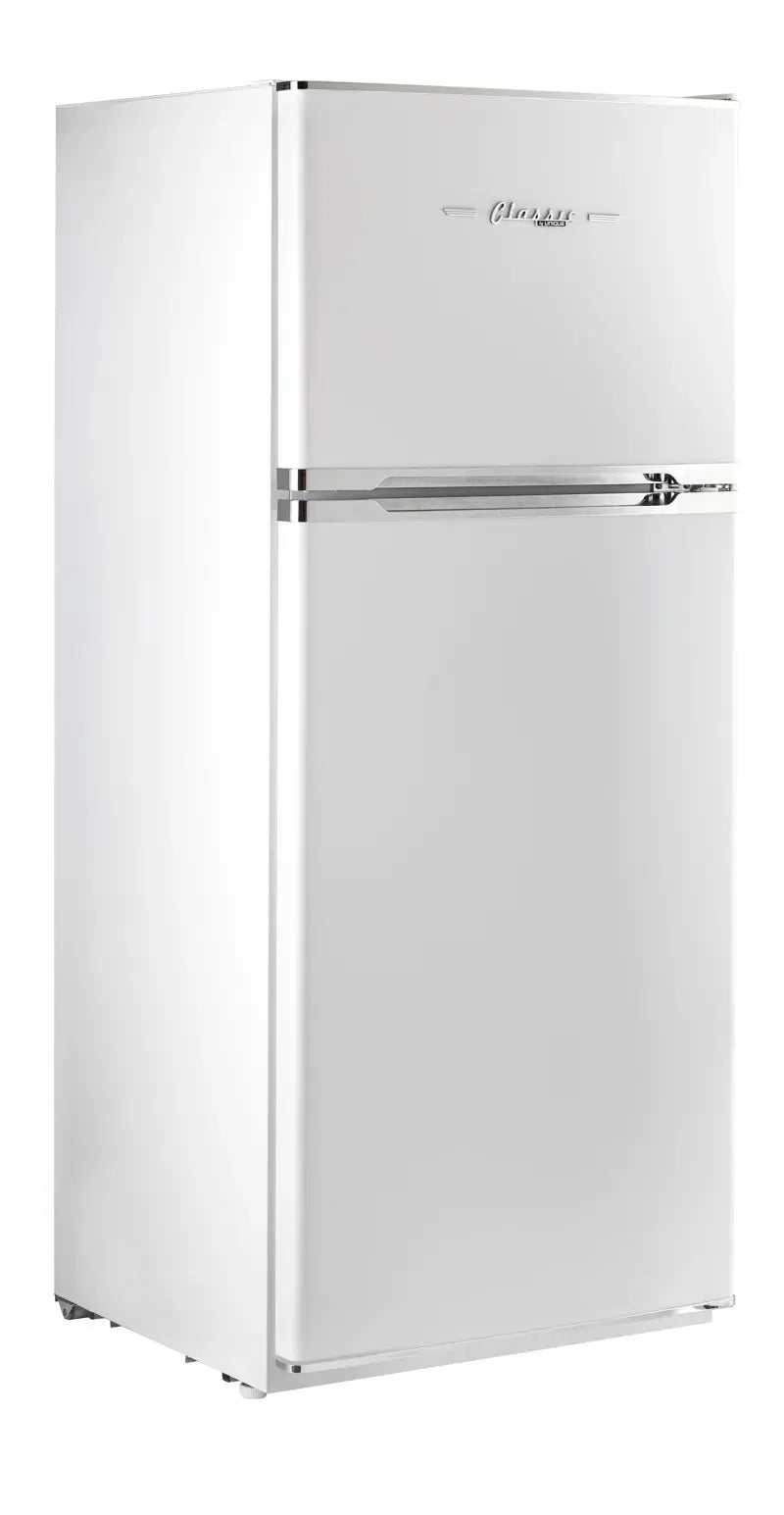 Off-Grid Classic Retro 27.4" Solar Powered DC 14 Cu. Ft. Top Freezer Refrigerator | Fridge.com