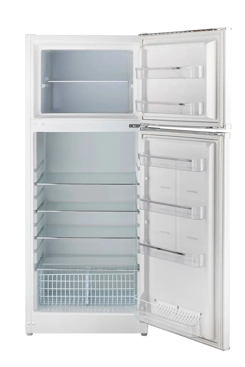 Off-Grid Classic Retro 27.4" Solar Powered DC 14 Cu. Ft. Top Freezer Refrigerator | Fridge.com