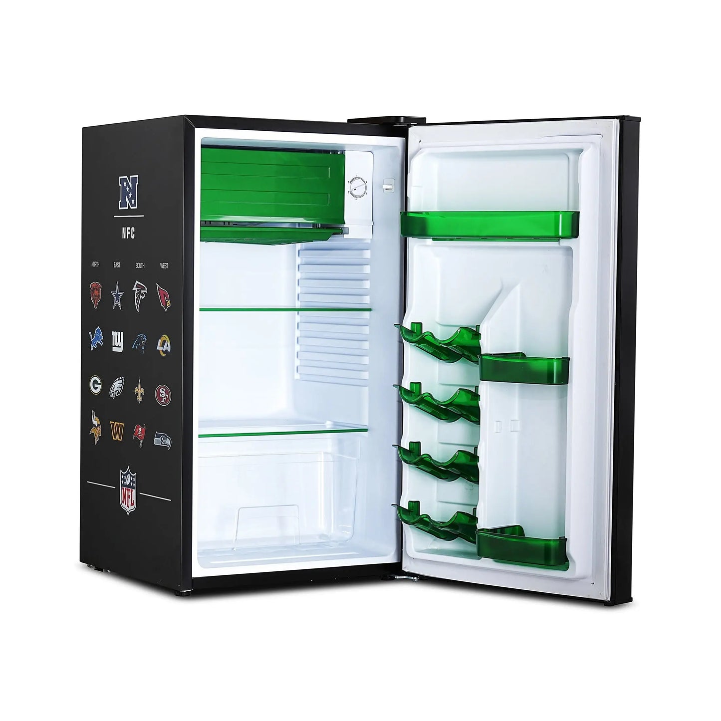 Official Licensed NFL Compact Refrigerator 3.2 Cu. Ft. 91 Litre | Fridge.com