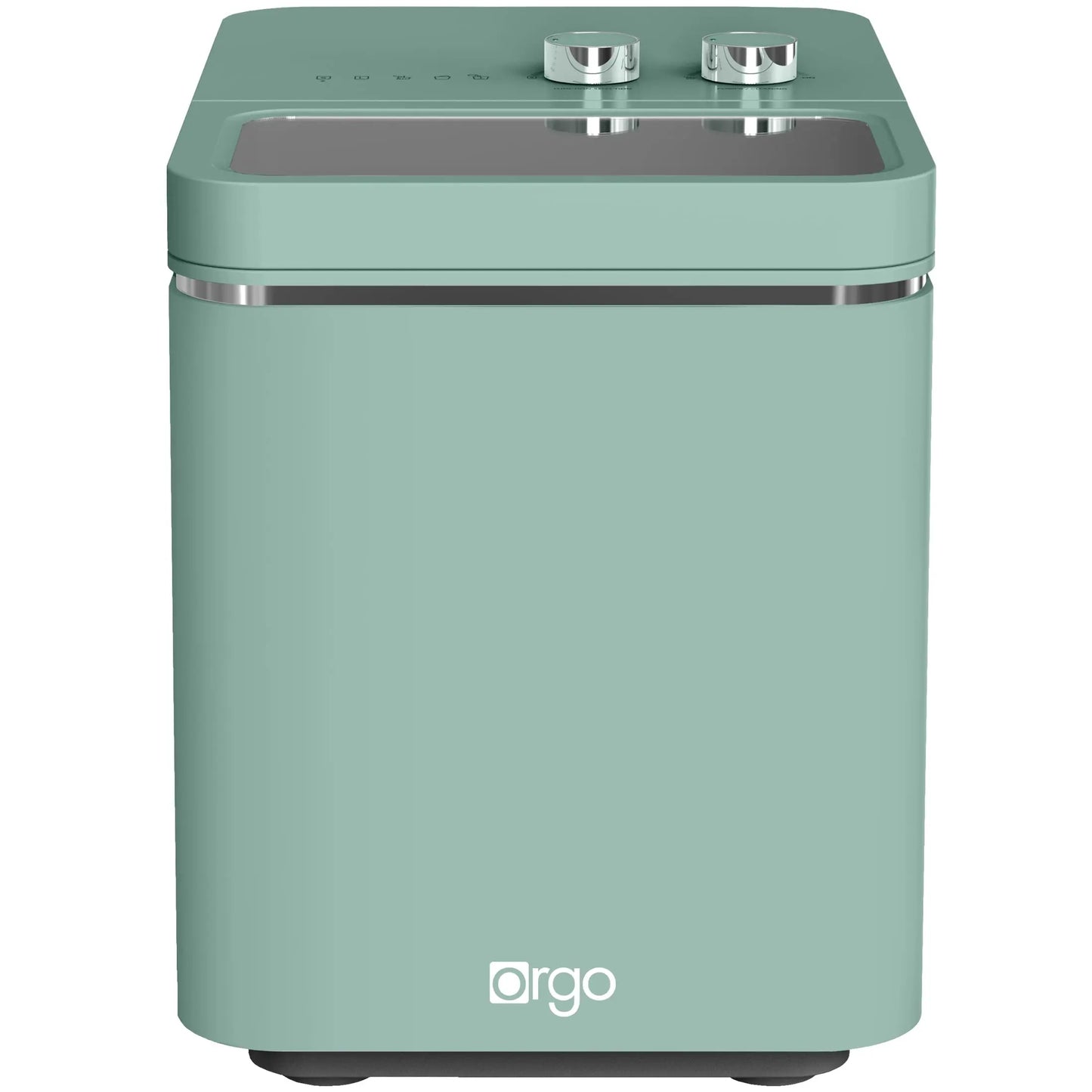 Orgo Products The Sierra Countertop Ice Maker, Bullet Shaped Ice Type, Charcoal | Fridge.com