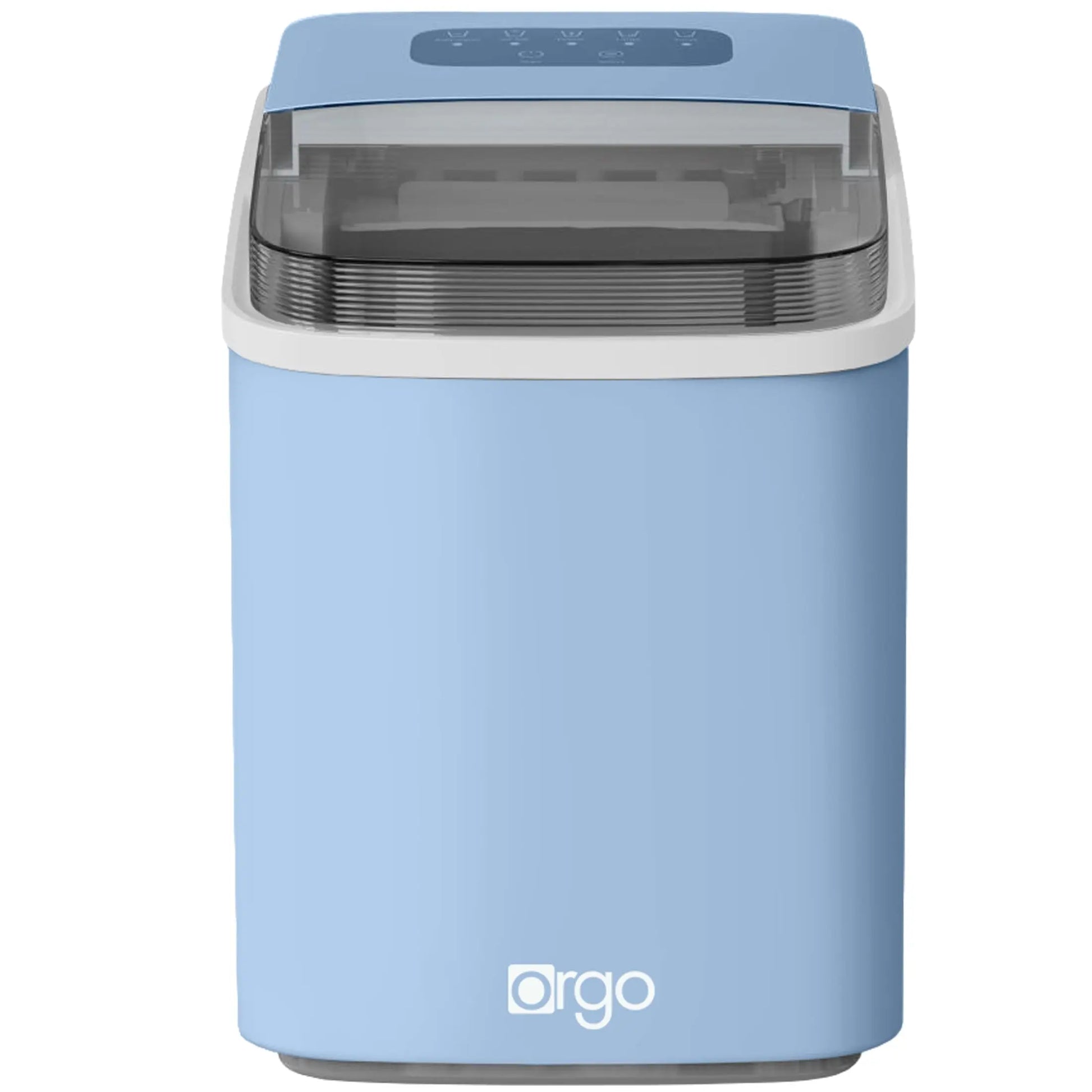 Orgo Products the Sierra Countertop Ice Maker, Bullet Shaped Ice Type, Blue | Fridge.com