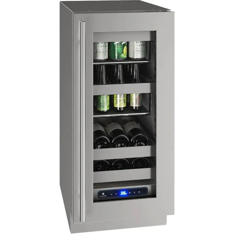 Outdoor Rated Freestanding Beverage Refrigerator with Wine Storage | Fridge.com