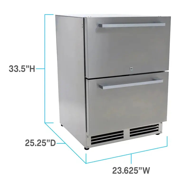 Avanti ELITE Series Indoor/Outdoor Undercounter Drawer Refrigerator | Fridge.com