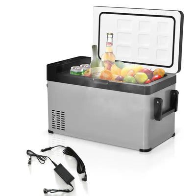 Outsunny 1.68 Cubic Feet Portable Freestanding Mini Fridge with Freezer | Fridge.com