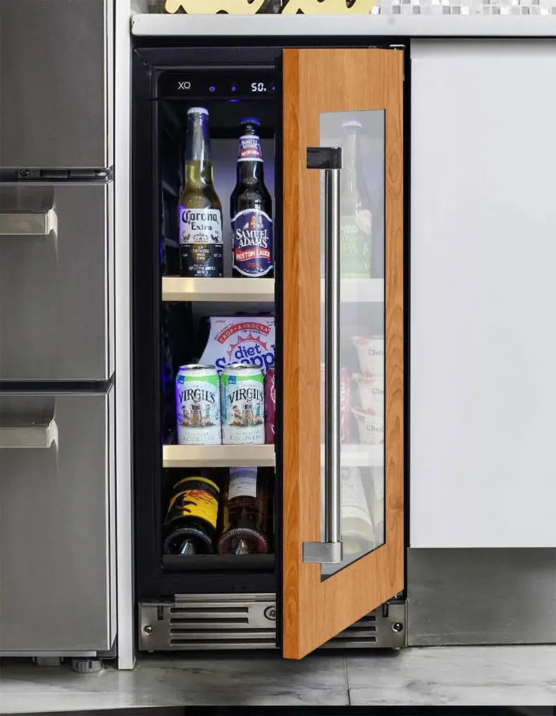 Panel 66 Cans (12 Oz.) Built-In Beverage Refrigerator with Wine Storage | Fridge.com