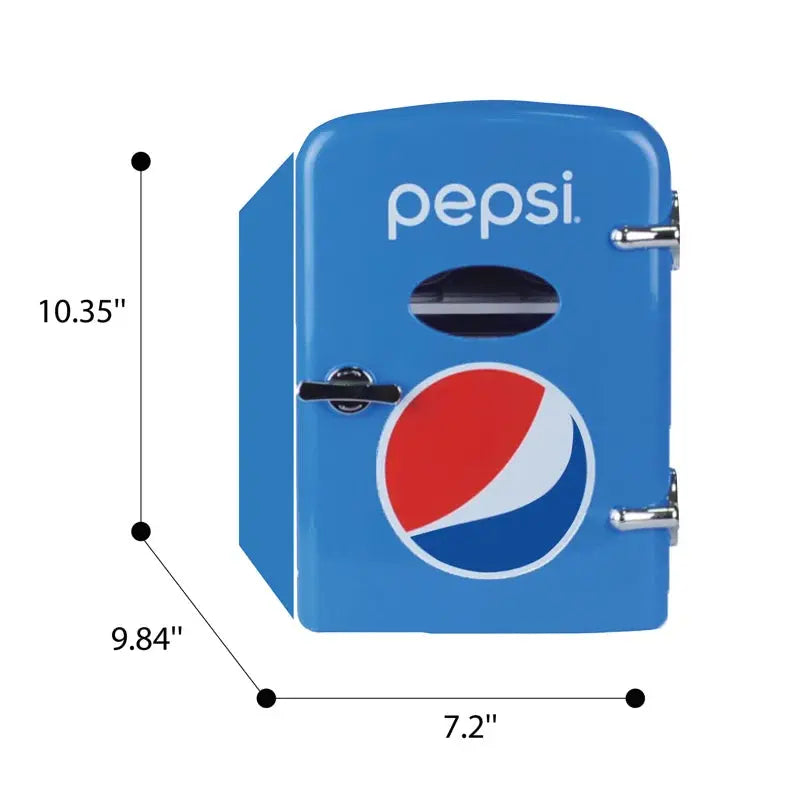 Pepsi 6 Cans (12 Oz.) 1.8 Cubic Feet Freestanding Beverage Refrigerator | Fridge.com