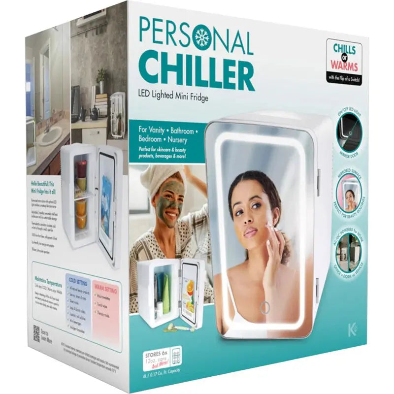 Personal Chiller 0.17 Cubic Feet Countertop Mini Fridge with Freezer | Fridge.com