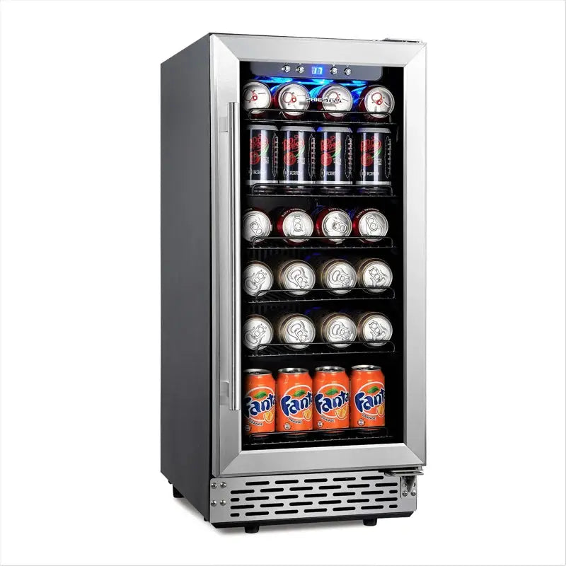 Phiestina 96 Cans (12 Oz.) Freestanding Beverage Refrigerator | Fridge.com