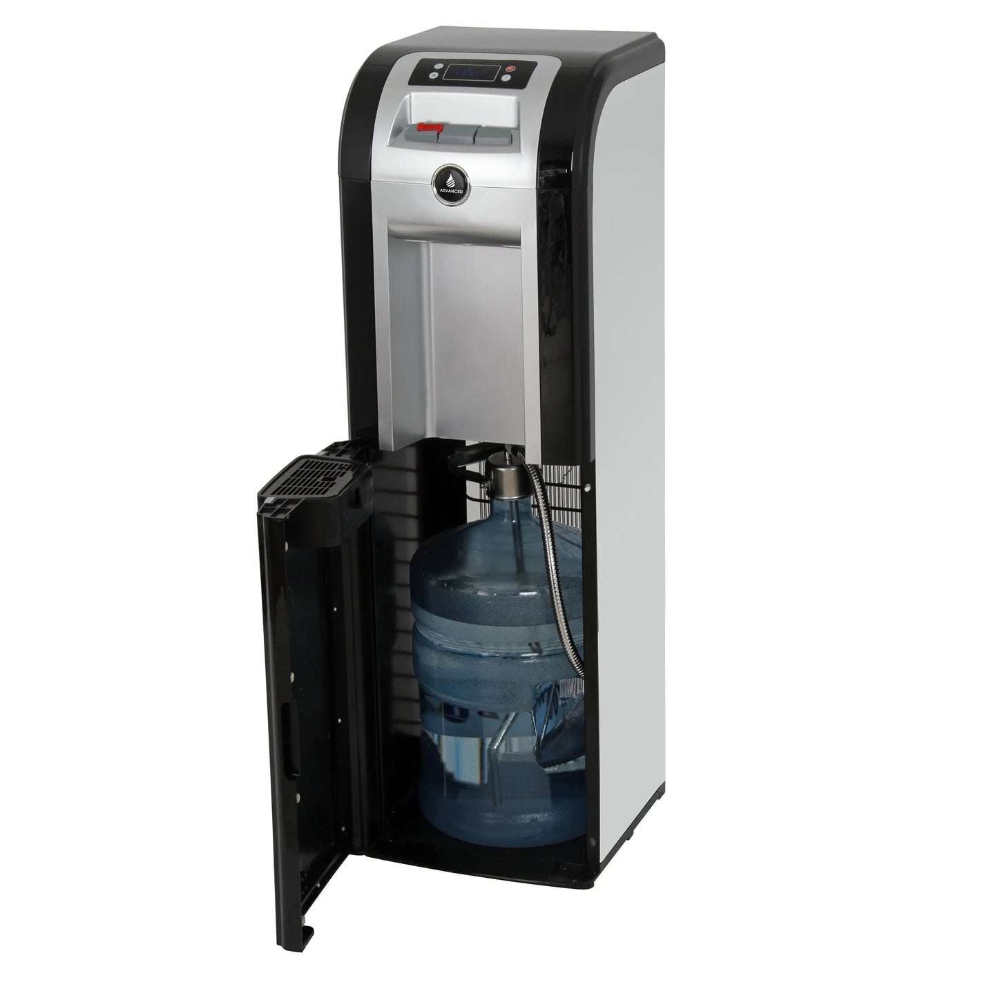 Vitapur Bottom Load Water Dispenser (Hot, Room and Cold) Black/Platinum | Fridge.com