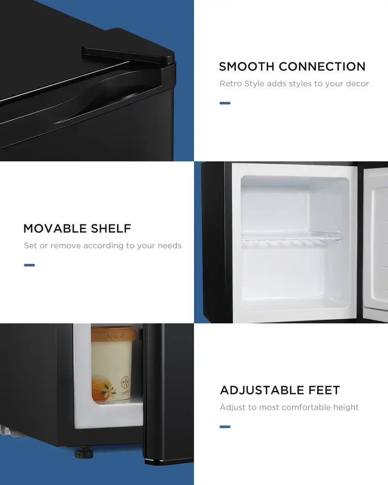 Portable 1.1 Cubic Feet Upright Freezer with Adjustable Temperature Controls | Fridge.com